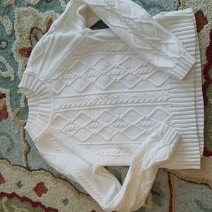 Women's white cotton Gap sweater size XS